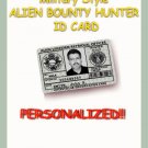 Area 51 Basic Green Military Style Personalized ID Card