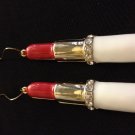 Red Lipstick Fashion Earrings