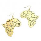 Map of Africa earrings