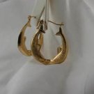 14kt Yellow Gold Whale Earrings