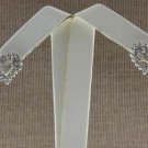 14kt White Gold  Earrings with 44 Diamonds of 1.00ct