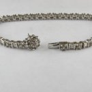 14Kt White Gold Diamond Bracelet