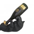 Black Bear Wine Bottle Holder