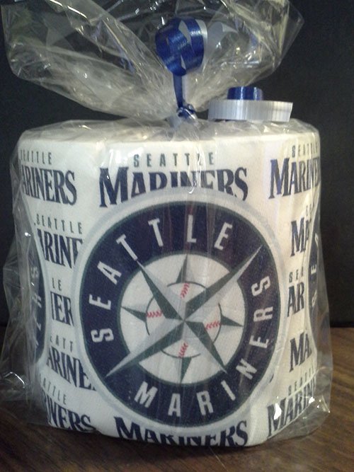 Seattle Mariners Heat Pressed Toilet Paper