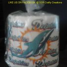 Miami Dolphins Heat Pressed Toilet Paper Miami Dolphins Heat Pressed Toilet Paper