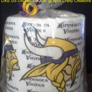 Minnesota Vikings Heat Pressed Toilet Paper