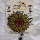 Sunflower Handmade Badge Reel Hope Faith Bloom Sunflower Handmade Badge Reel Hope Faith Bloom