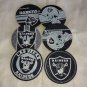 Raiders Diamond Art Coaster Set Handmade
