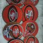 SF 49ers Diamond Art Coaster Set Handmade