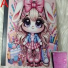 Bunny on Skates Composition Notebook
