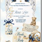 Over the Moon Baby Shower Invite