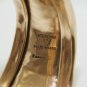 Solid Sterling Silver Brass Bracelet High Polished Southwest Artist Lazaro G