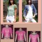 PARTY in PINEAPPLES Patterns! 12 Tops & Shrug Styles!