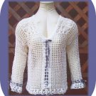 MISS PRISS Long Sleeved Crochet Top Pattern