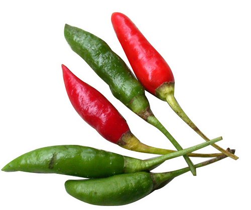 Bird's chili or Thai chili 500 seeds heirloom Thai vegetable seeds