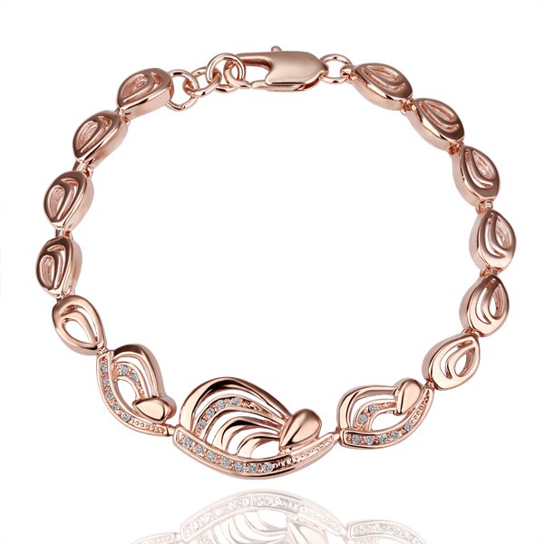 18KGP B013 18K gold plated,plating platinum Bracelet,nickel free