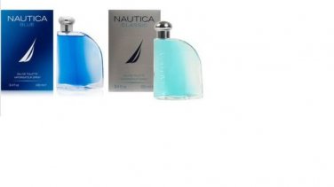 NAUTICA BLUE or NAUTICA CLASSIC * Cologne for Men * 3.4 oz * BRAND NEW IN BOX