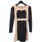Two-Tone Elegant Dress