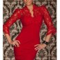 Office/Evening/Party/Club V-neck Dress