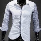 Blue Stripes Long Sleeve Shirt