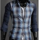Check Pattern Long Sleeve Shirt