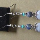 BLUELACE AGATE & SODALITE Gemstones Earrings