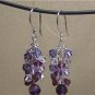 SWAROVSKI CRYSTALS & FLUORITE Gemstones Earrings