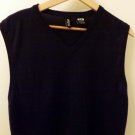 Mens Empra Tennis Vest V-neck Argyle Navy Blue Size 2XXL