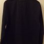 Mens IZOD Vintage Crewneck Pullover Sweatshirt Blue  Cotton Size Med NWT