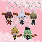 Takara Tomy Amnesia Gashapon Figure Keychain Full Set of 5 pcs