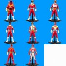 Bandai 30th Power Ranger Sentai Red Chronicle Vol 1 Gashapon Full set of 8 pcs