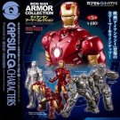 Kaiyodo Capsule Q Characters Ironman Mark 1 3 Figure Gashapon Full Set of 5 pcs