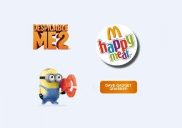 McDonald's Happy Meal Despicable Me 2 Dave Gadget Grabber Asia Version