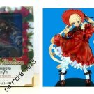 Rozen Maiden Traumend Shinku Figure & Manga Vol.7 set