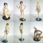 Bandai Capcom Girl Cammy Chun Li White Bikini Gashapon Figure set 6 pcs