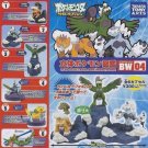 Yujin Takara Tomy Pokemon 1/40 DP Zukan BW 04 Figure Full Set