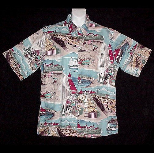 hawaiian shirt tourist