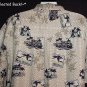 HAWAIIAN SHIRT Classic VINTAGE LONGBOARD 1939 PACKARD & FORD Aloha BEACH Print Size XL NEW!
