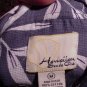 HAWAII SHIRT Classic Bamboo HAWAIIAN SANDS CLUB Tropical Floral Print ALOHA Men's Size M!