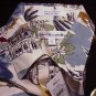 HAWAIIAN SHIRT Classic Cruise BEACH COAST VACATION SCENE Print Men's Size S NEW w/TAGS!