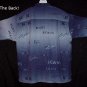 BIG and TALL SHIRT New York AUTHENTIC KANI JEANS Los Angeles Multi BLUE KARL Men's Size 3XL/3X!
