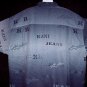 BIG and TALL SHIRT New York AUTHENTIC KANI JEANS Los Angeles Multi BLUE KARL Men's Size 3XL/3X!