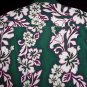 VLV VINTAGE 70s HAWAIIAN SHIRT Vertical Floral MADE in HAWAII with BOLD HIBISCUS Print Men's S!