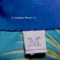 Authentic VINTAGE HAWAIIAN Shirt 1940s Aloha Atomic BLUE TROPICAL PARADISE Silky RAYON Men's L!