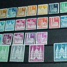 German Scott's # 634-661 A127-131 Type II & perf. 14, full set