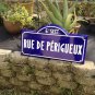 French Street Sign" Rue de Perigueux" 6 Sect. Bordeaux, France