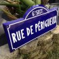 French Street Sign" Rue de Perigueux" 6 Sect. Bordeaux, France
