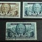 German Democratic Republic Set 224-225 A60 "Peick with Flags" Oct.6,1954