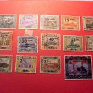 Saar Stamp set(s) #85-98 M/H/OG