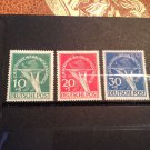 German Occupation Semi-Postal Set 9NB1-9NB3 "Offering Plate & Berlin Bear" !!